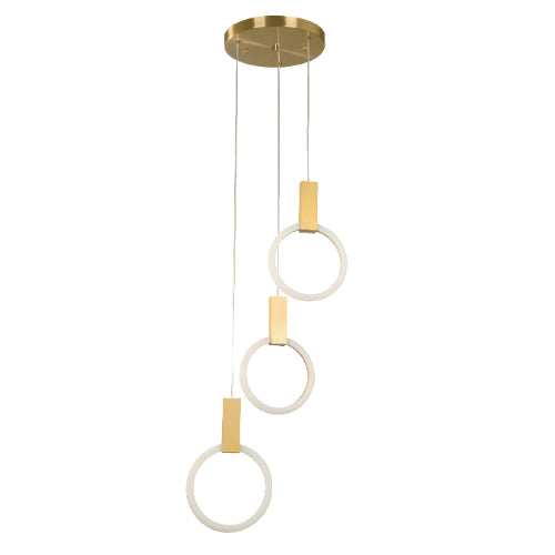 LAMP. LED TECHO BRONCE 15W 100-240V 2700K