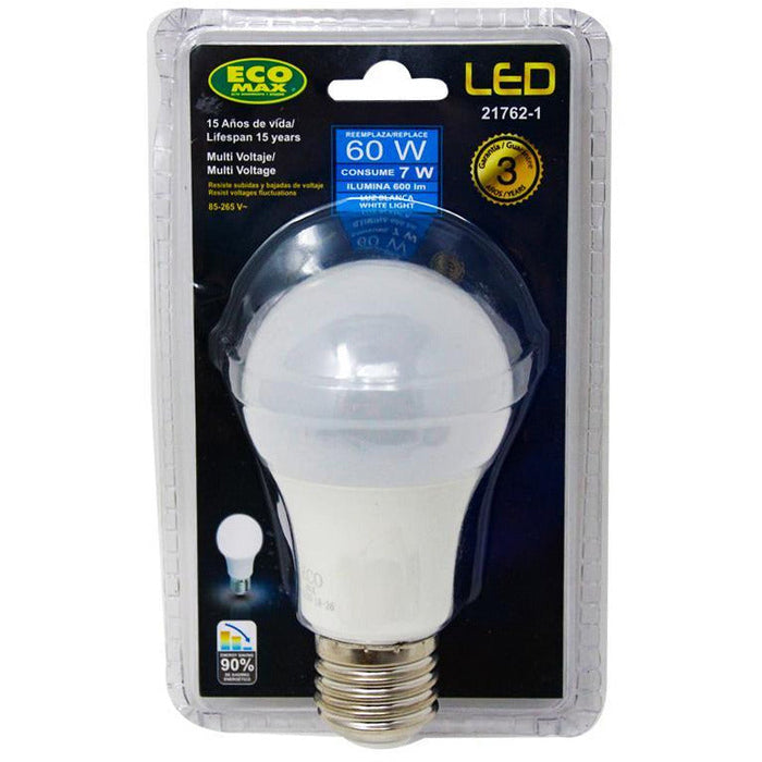 BOMBILLO LED A55 E27 7W 85-265V 6500K