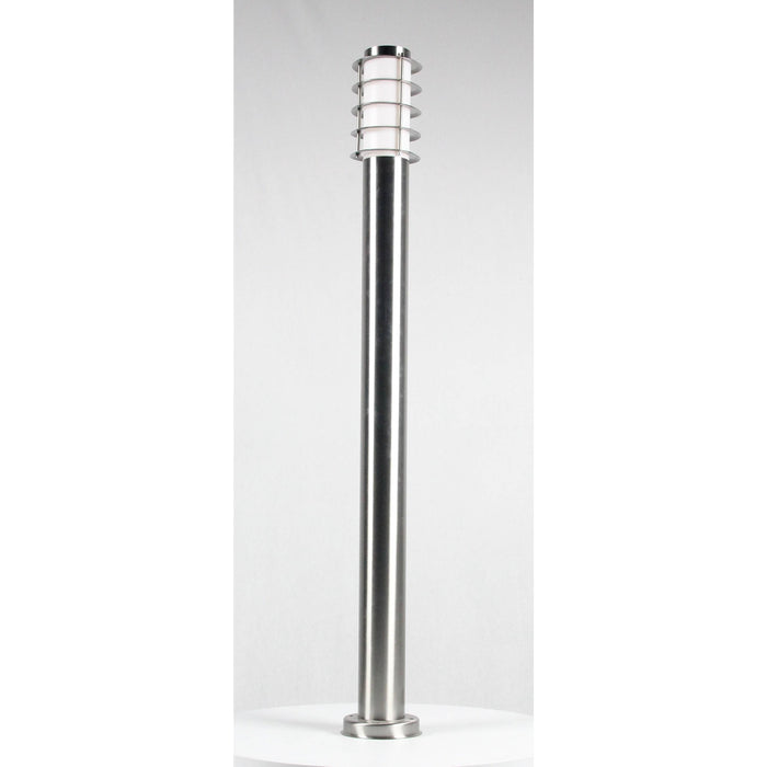 LAMP. EXT. PISO PLATEADO 1L E27 60W