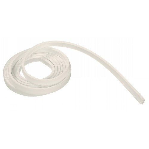 SET DE PERFIL DE SILICONA FLEXIBLE ACAB. BLANCO ANGULO 120°