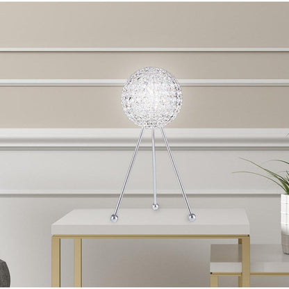 LAMP. MESA DA VINCI PLATEADO 5L G9 40W