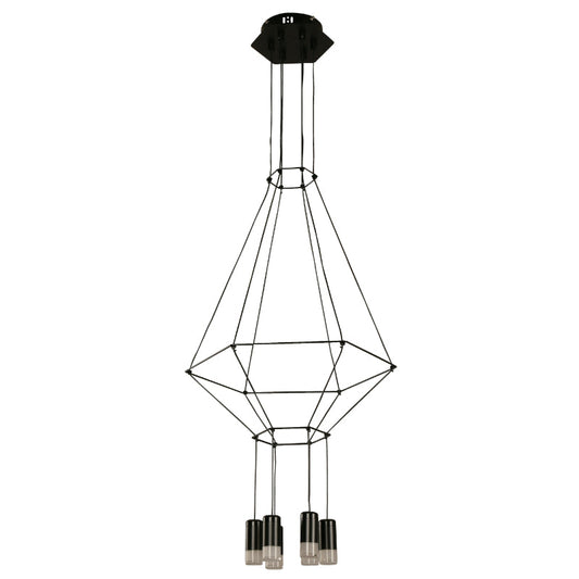 LAMP. LED TECHO NEGRO 18W 100-240V 3000K