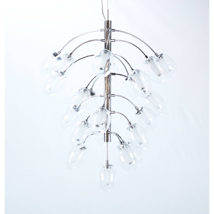 LAMP. LED TECHO  CROMO 22L 26W 100-240V3000K