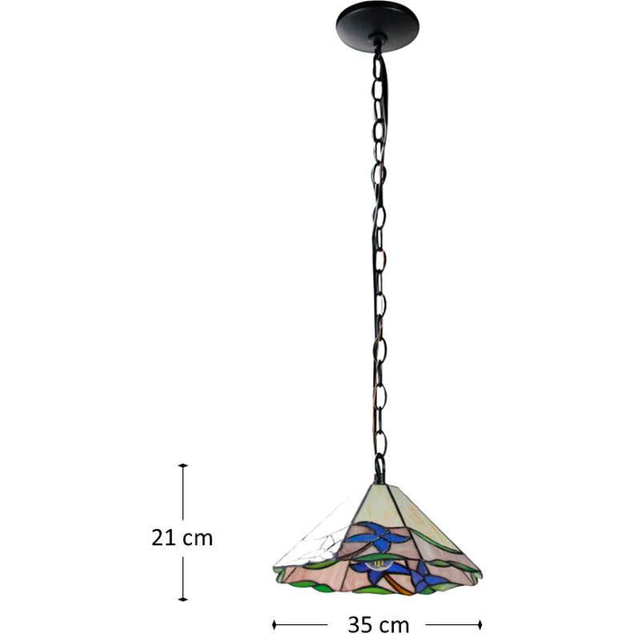 LAMP. COLGANTE NEGRO 1L E27 60W