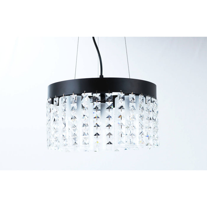 LAMP. COLGANTE NEGRO 3L E27 60W