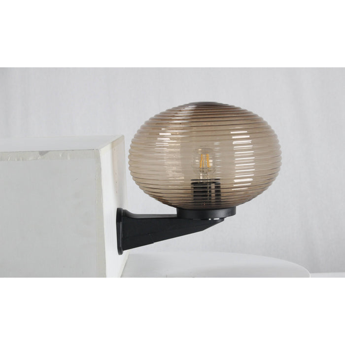 LAMP. EXT. PARED NEGRO 1L E27 60W (CONVERTIBLE A POSTE)