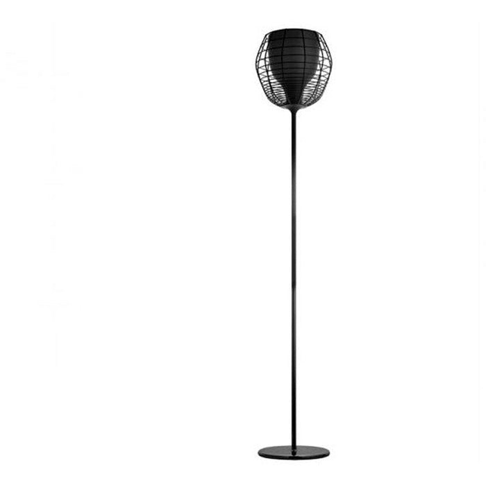LÁMPARA DE PISO CAGE 1L NEGRO FOSCARINI