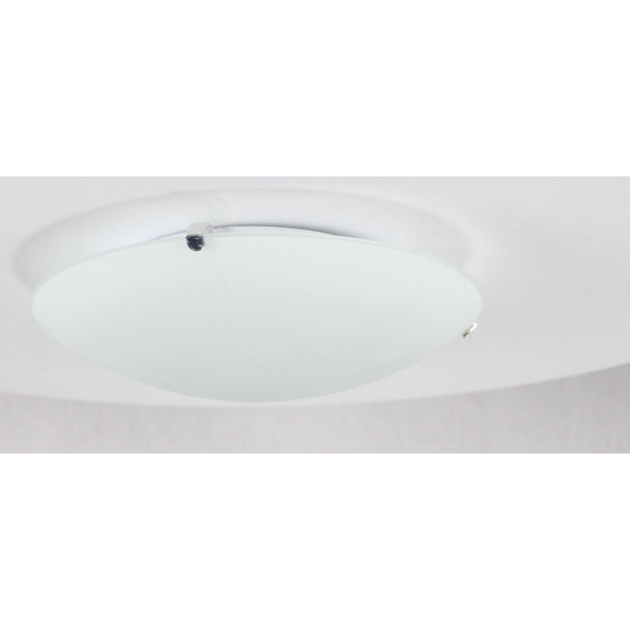 LAMP. TECHO CROMO 1L E27 60W (2 PIEZAS)