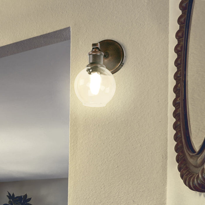 LAMP. PARED NEGRO 1L E27 40W