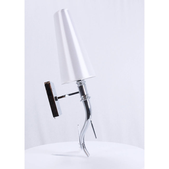 LAMP. PARED CROMO 2L E14 11W