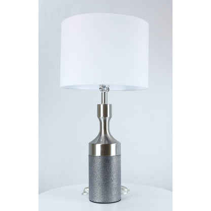 LAMP. MESA PLATEADO 1L E27 100W