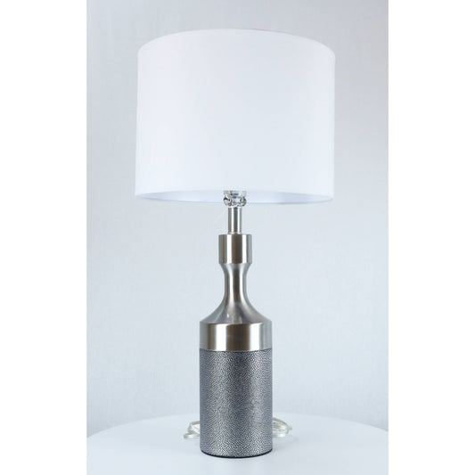LAMP. MESA PLATEADO 1L E27 100W
