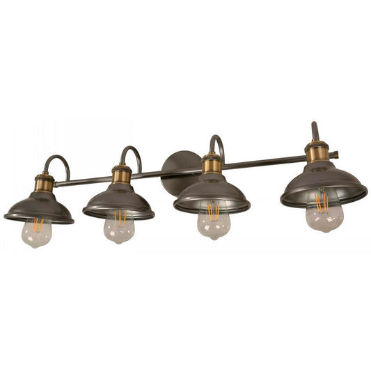 Lámpara Pared Gris 4L E27 40W