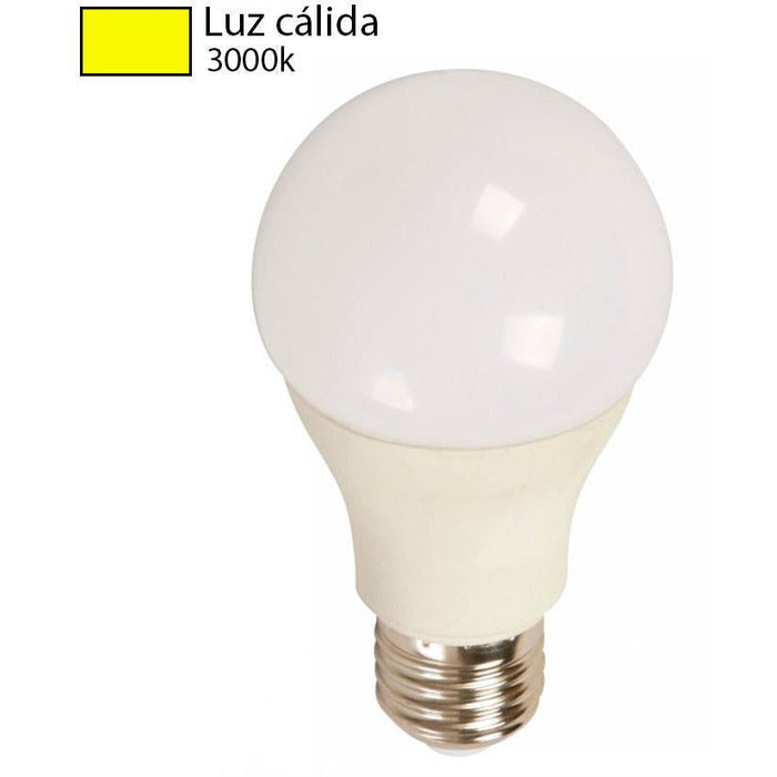 BOMBILLO LED A60 E27 5W 85-265V 3000K