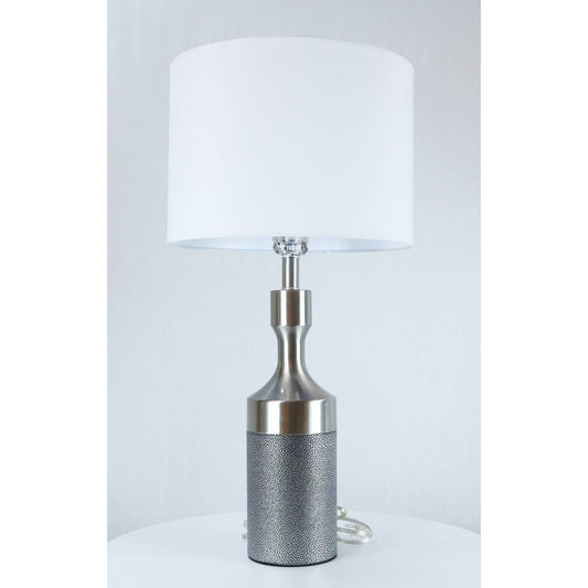 LAMP. MESA PLATEADO 1L E27 100W