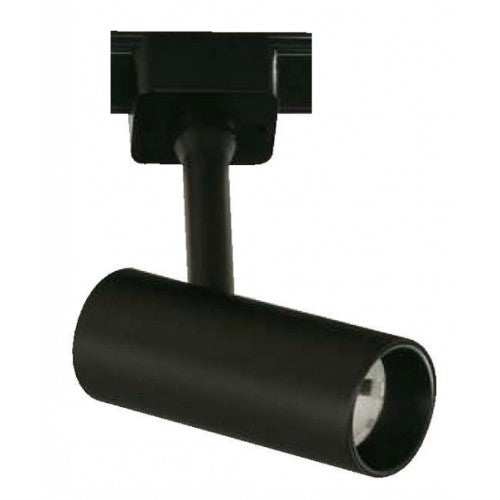 LAMP. LED TECHO RIEL NEGRO 1L 6W 48V 3000K