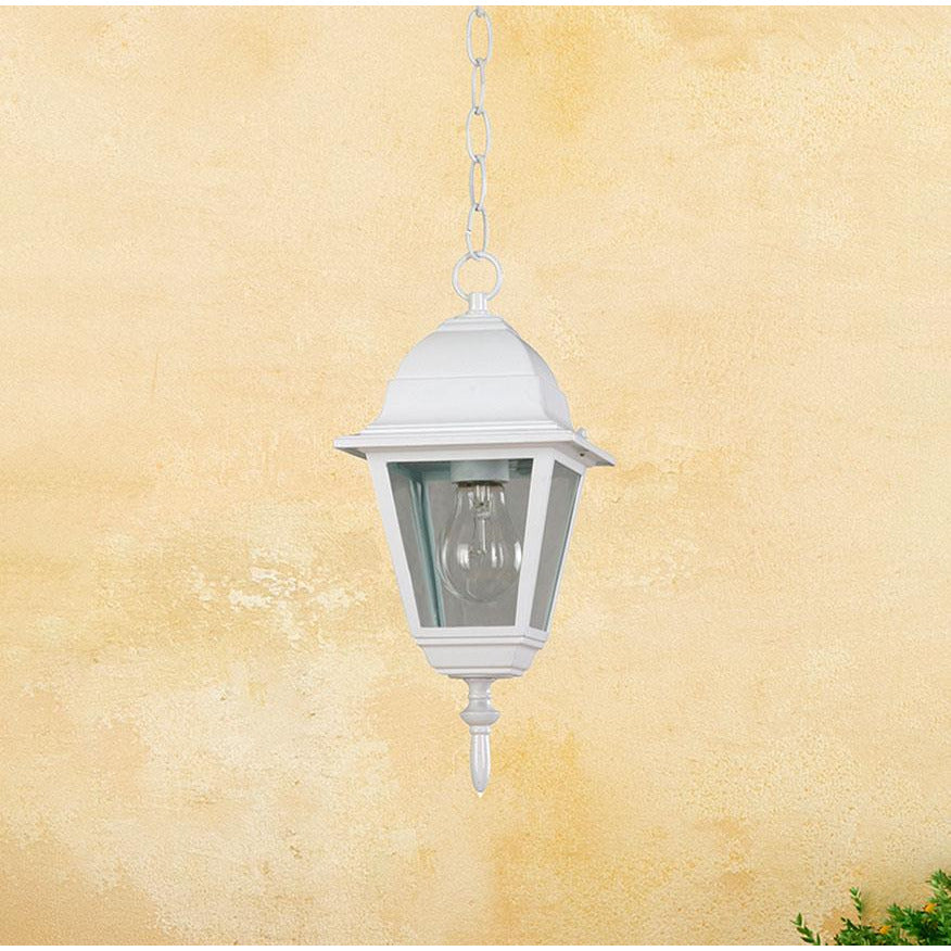 LAMP. EXT. COLGANTE BLANCO 1L E27 100W (CONVERTIBLE)