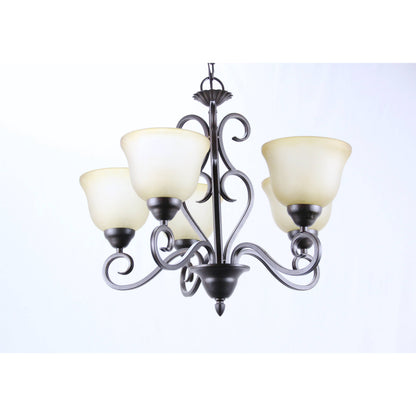 LAMP. COLGANTE CHOCOLATE 5L E27 60W