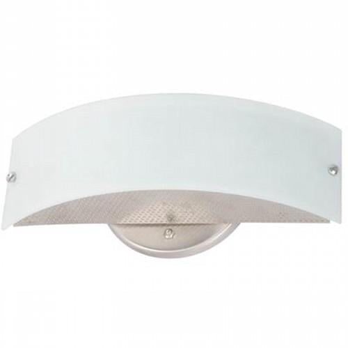 LAMP. PARED NÍQUEL SATINADO 1L E27 60W