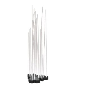 LÁMPARA DE PISO REEDS 21 LED 28W TRIPLE IP67 3000K 120V UL