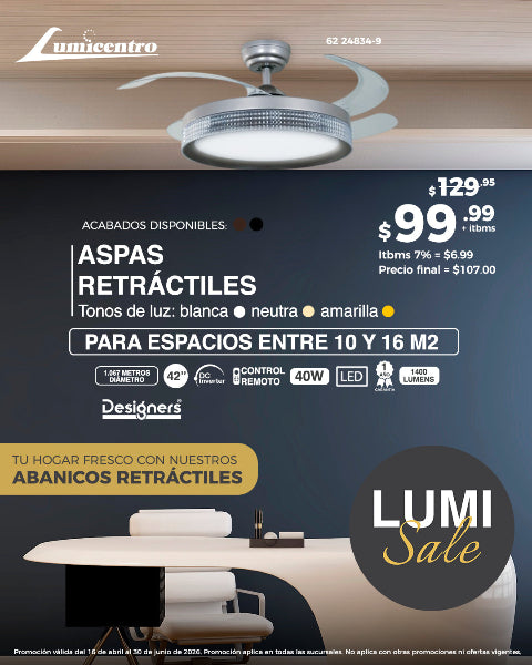 Aspas Retráctiles