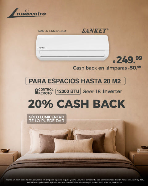 Aires con cashback