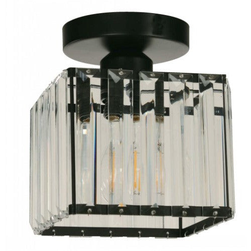 LAMP. TECHO NEGRO 1L E27 40W