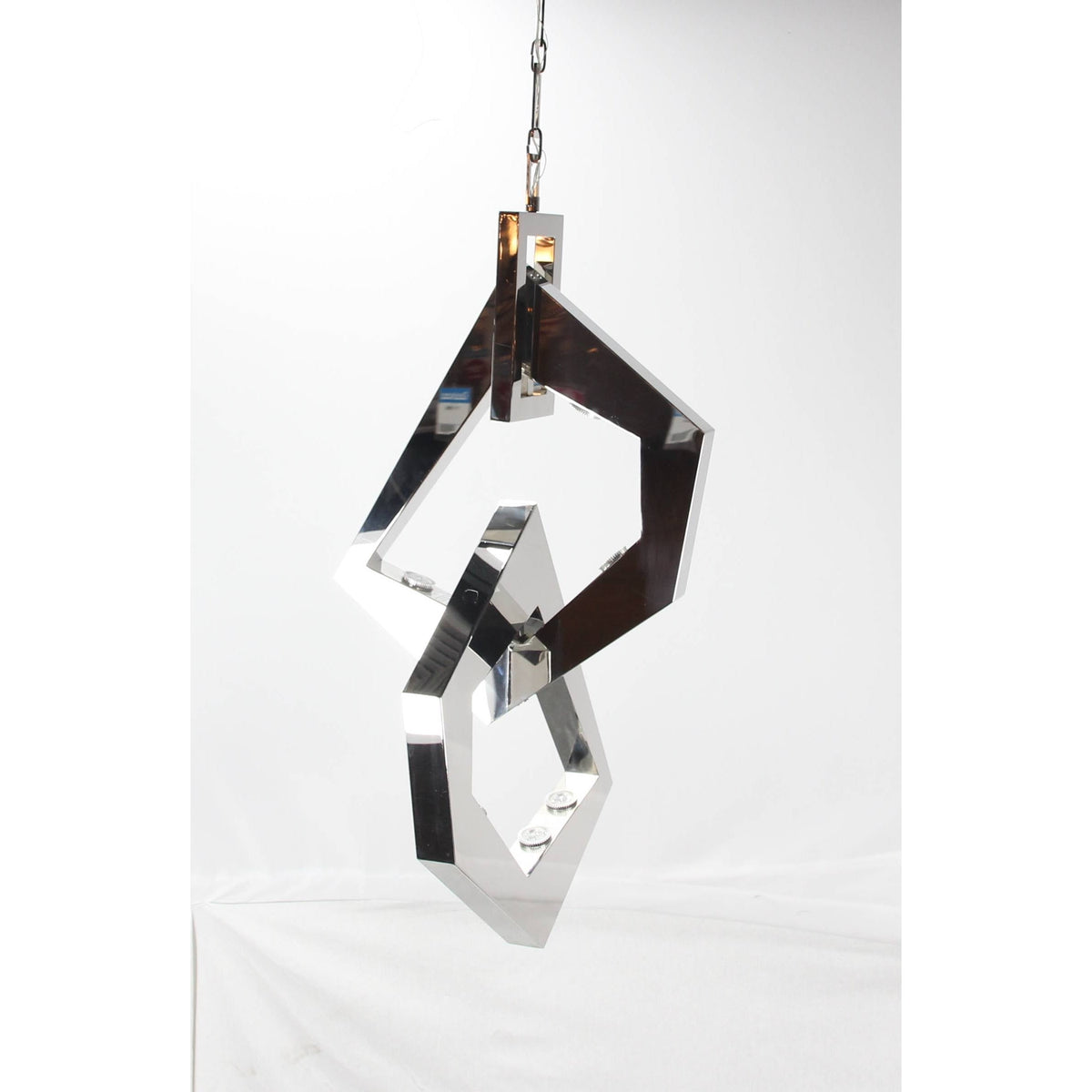 LAMP. TECHO PLATEADO 8L GU10 50W (I/B)