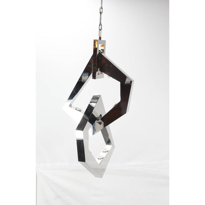 LAMP. TECHO PLATEADO 8L GU10 50W (I/B)