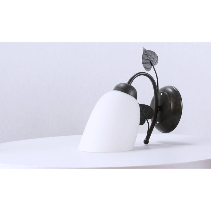 LAMP. PARED BRONCE ANTIGUO 1L E27 60W