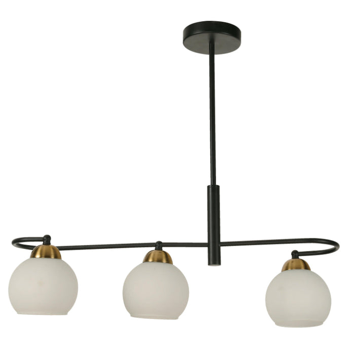 LAMP. COLGANTE NEGRO 3L E27 40W