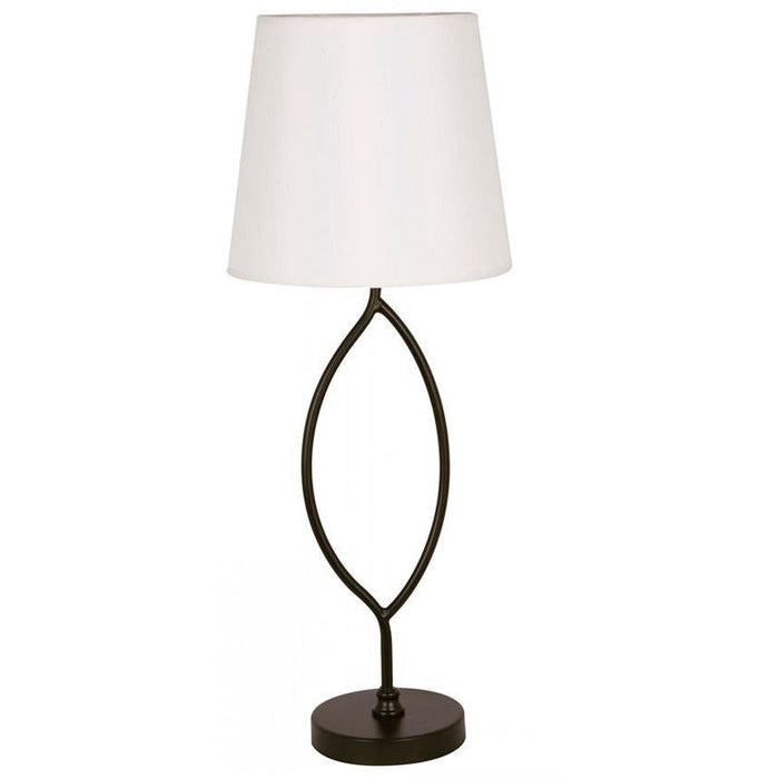 LAMP. MESA NEGRO 1L E27 60W (CUERPO)