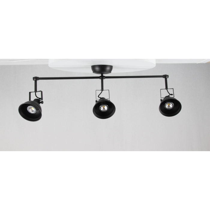 LAMP. TECHO REFLECTORA BRONCE 3L GU10 50W