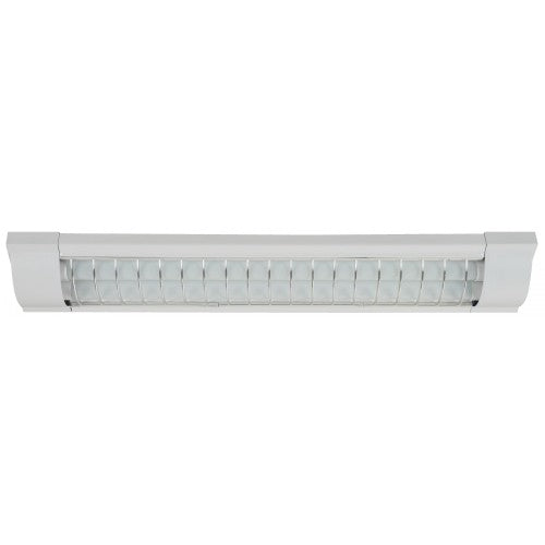 LAMP. TECHO BLANCO 2L G13 18W (INCLUYE TUBO LED T8 9W 6500K)