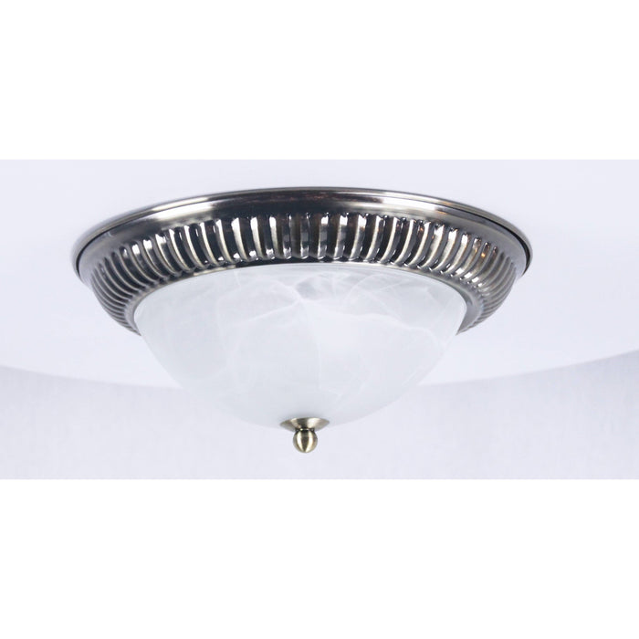 LAMP. TECHO BRONCE ANTIGUO 1L E27 60W (2 PIEZAS)