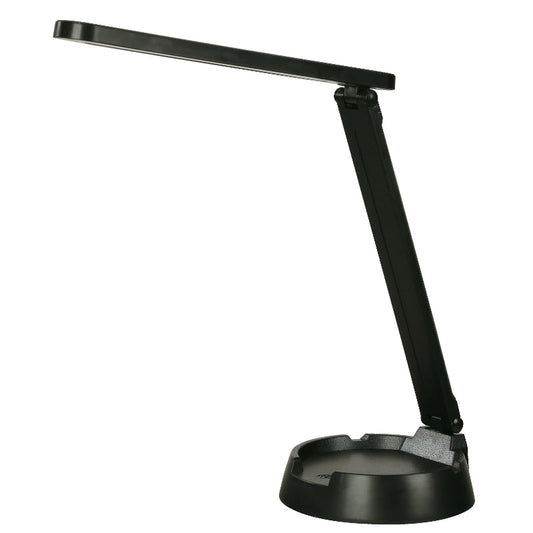 LAMP. LED ESCRITORIO NEGRO 1L 4W 5V 6000K/3000K/4000K (TOQUE, CON USB, ATENUABLE)