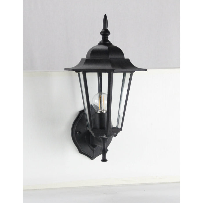 LAMP. EXT. PARED NEGRO 1L E27 100W