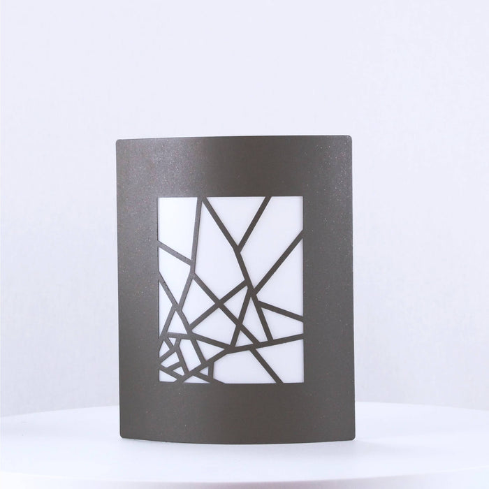 LAMP. EXT. PARED CHOCOLATE 1L E27 40W