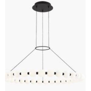 LAMP. LED COLGANTE ORBET 36 ACAB. NEGRO 43.3W 120-277V 2700K AJUSTABLE