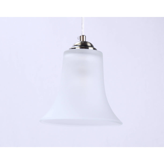 LAMP. COLGANTE BRONCE ANTIGUO 1L E27 60W (BASE ENROSCABLE)
