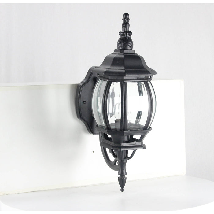 LAMP. EXT. PARED NEGRO 1L E27 100W