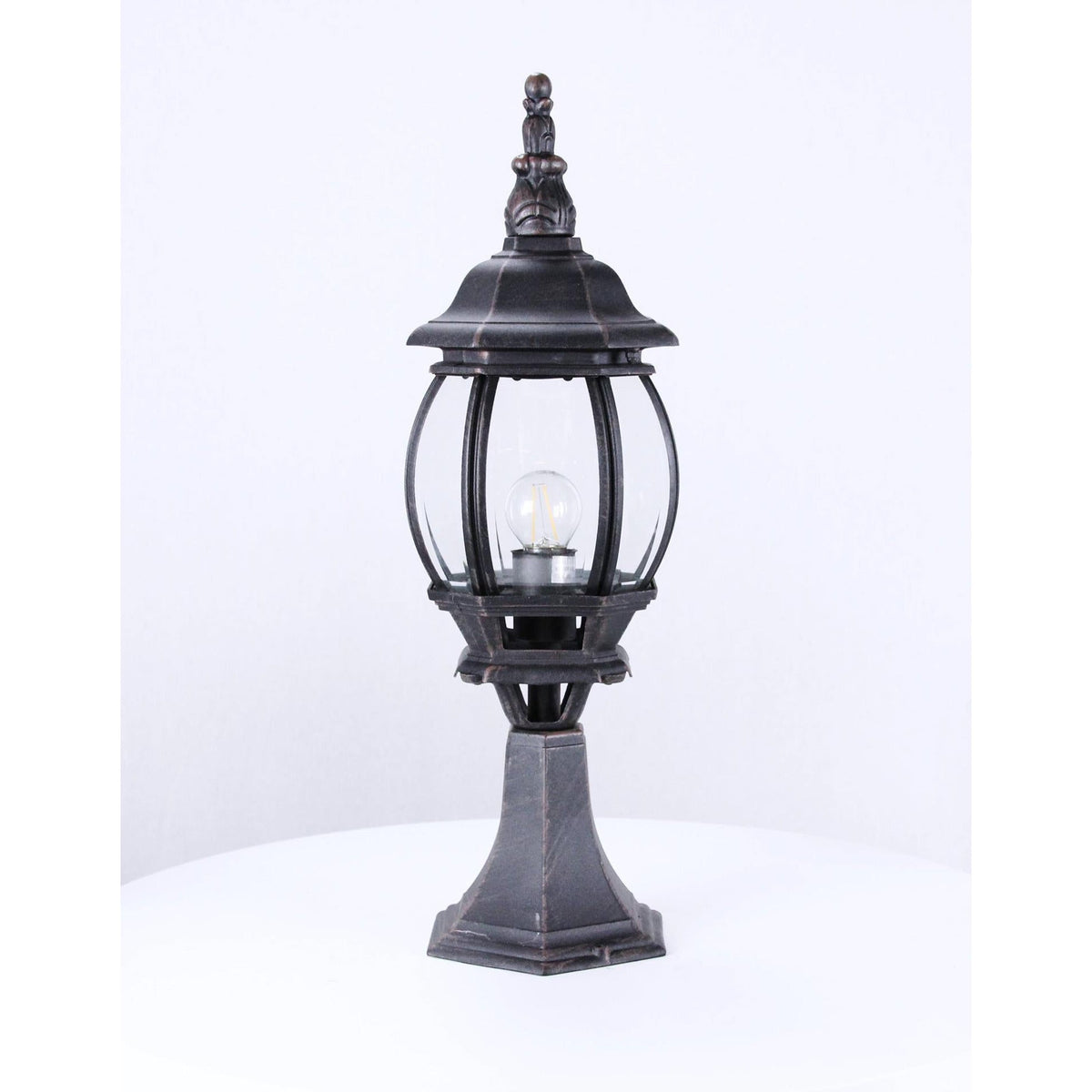 LAMP. EXT. POSTE OXIDO 1L E27 100W