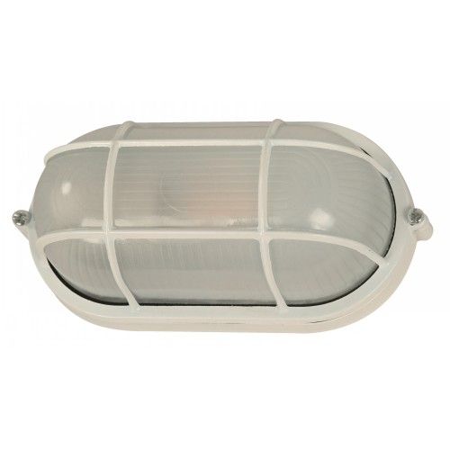 LAMP. EXT. PARED BLANCO 1L E27 60W