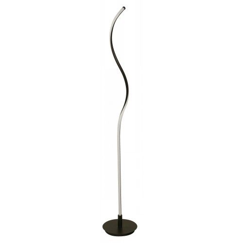 LAMP. LED DE PISO NEGRO 14W 100-240V 3000K/4000K/6500K