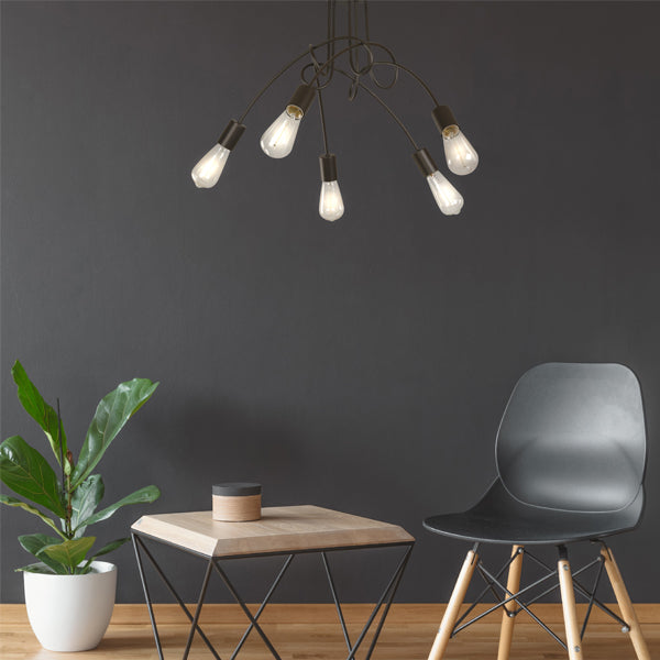 LAMP. TECHO CHOCOLATE 5L E27 40W