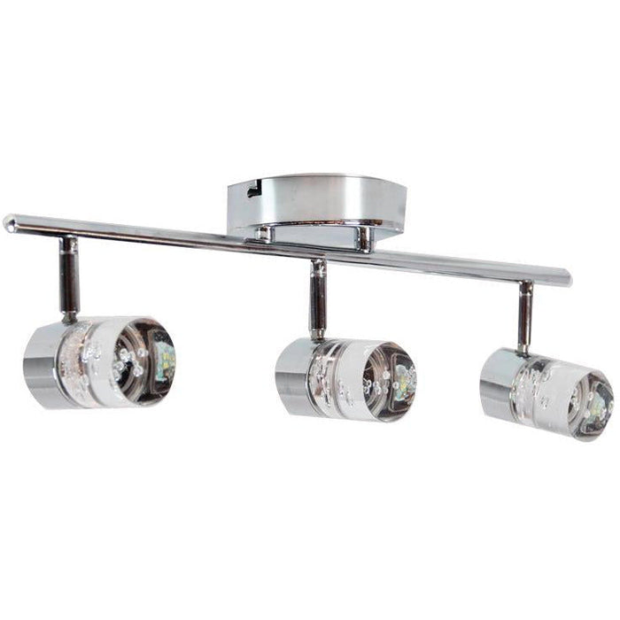 Lámpara Led Techo Reflectora Cromo 3L 5W 100-277V 3000K
