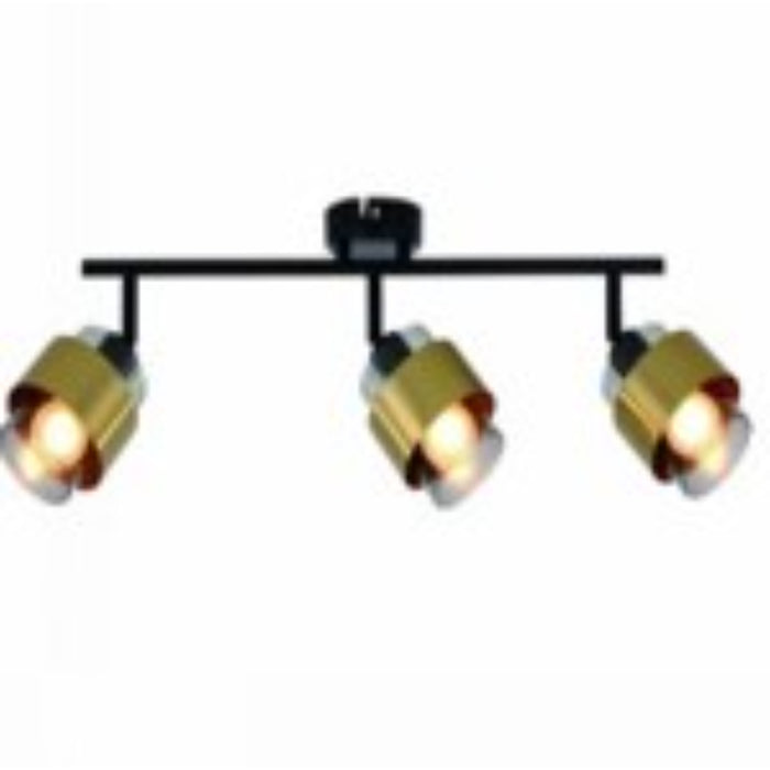 LAMP. DE PARED 3L NEGRO 30W 127V E27