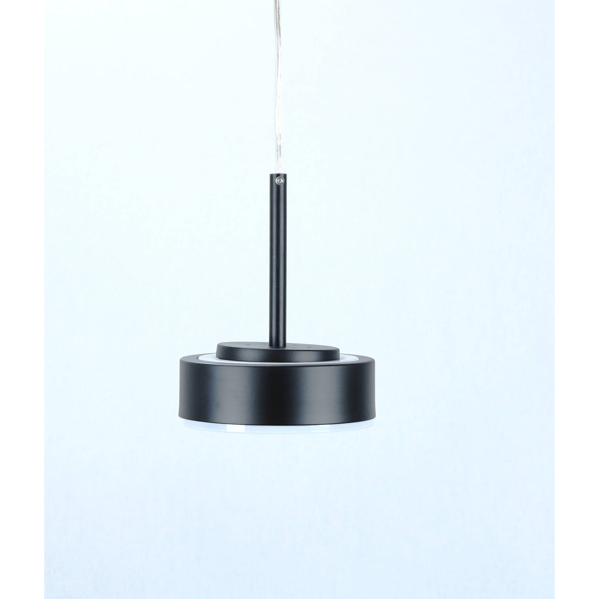 LAMP. LED COLGANTE NEGRO 6W 100-240V 3000K