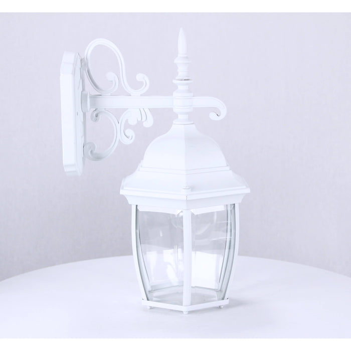 LAMP. EXT. PARED BLANCO 1L E27 100W