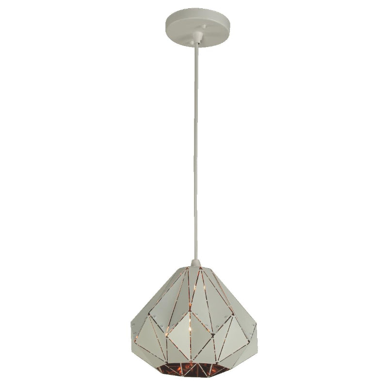Lámpara Colgante Blanco 1L E26 60W